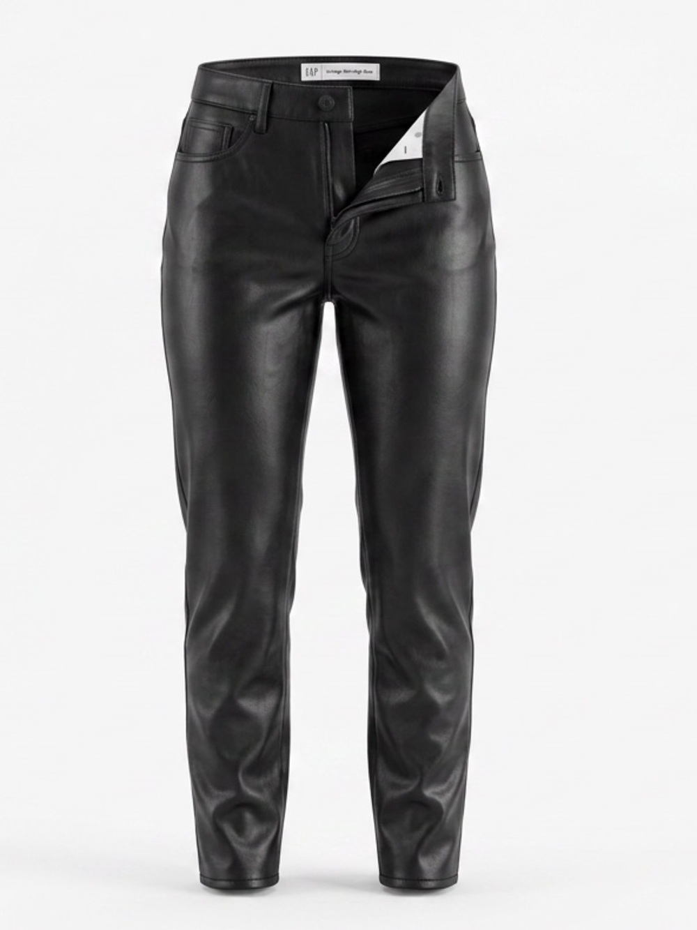 ✌️4 for $20✌️ GAP vintage slim high rise vegan leather pants